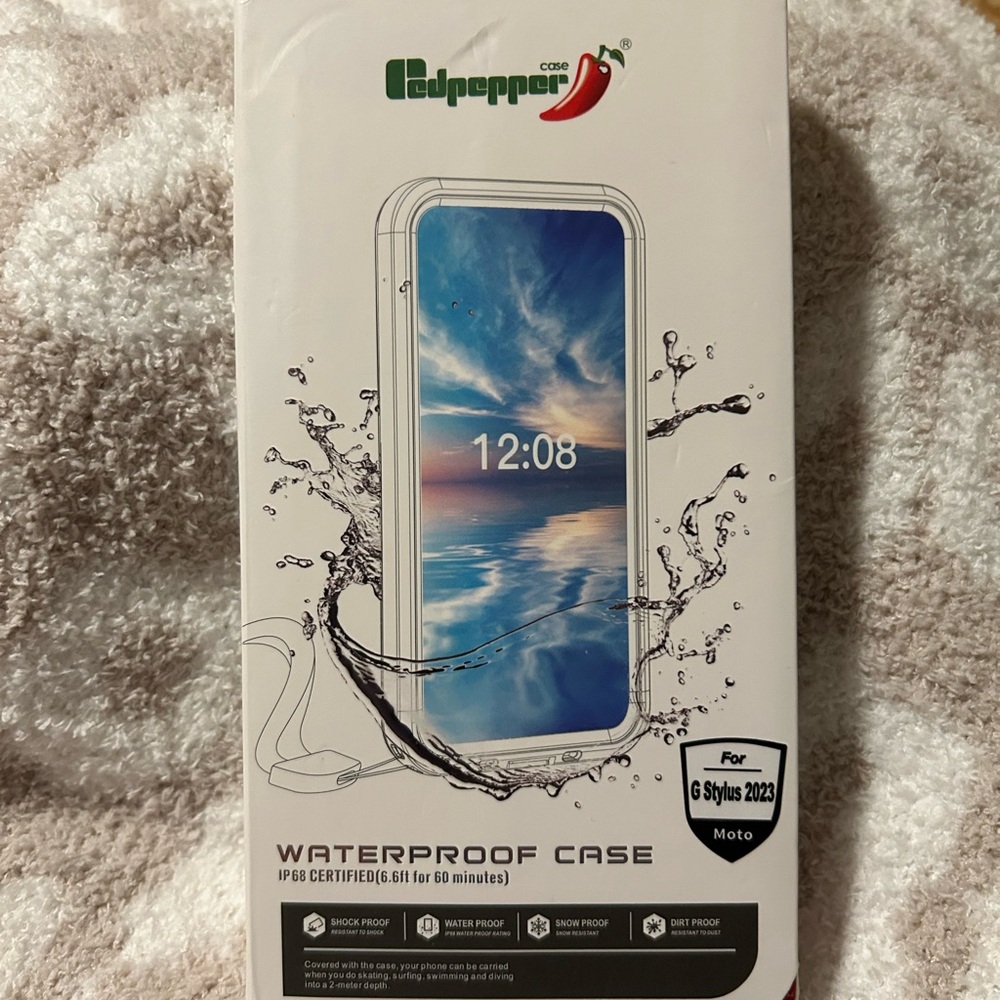 Moto G Stylus 2023 waterproof cell phone case